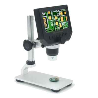 600X Digital Microscope 4.3 Inch HD Soldering Microscope Phone Repair Magnifier