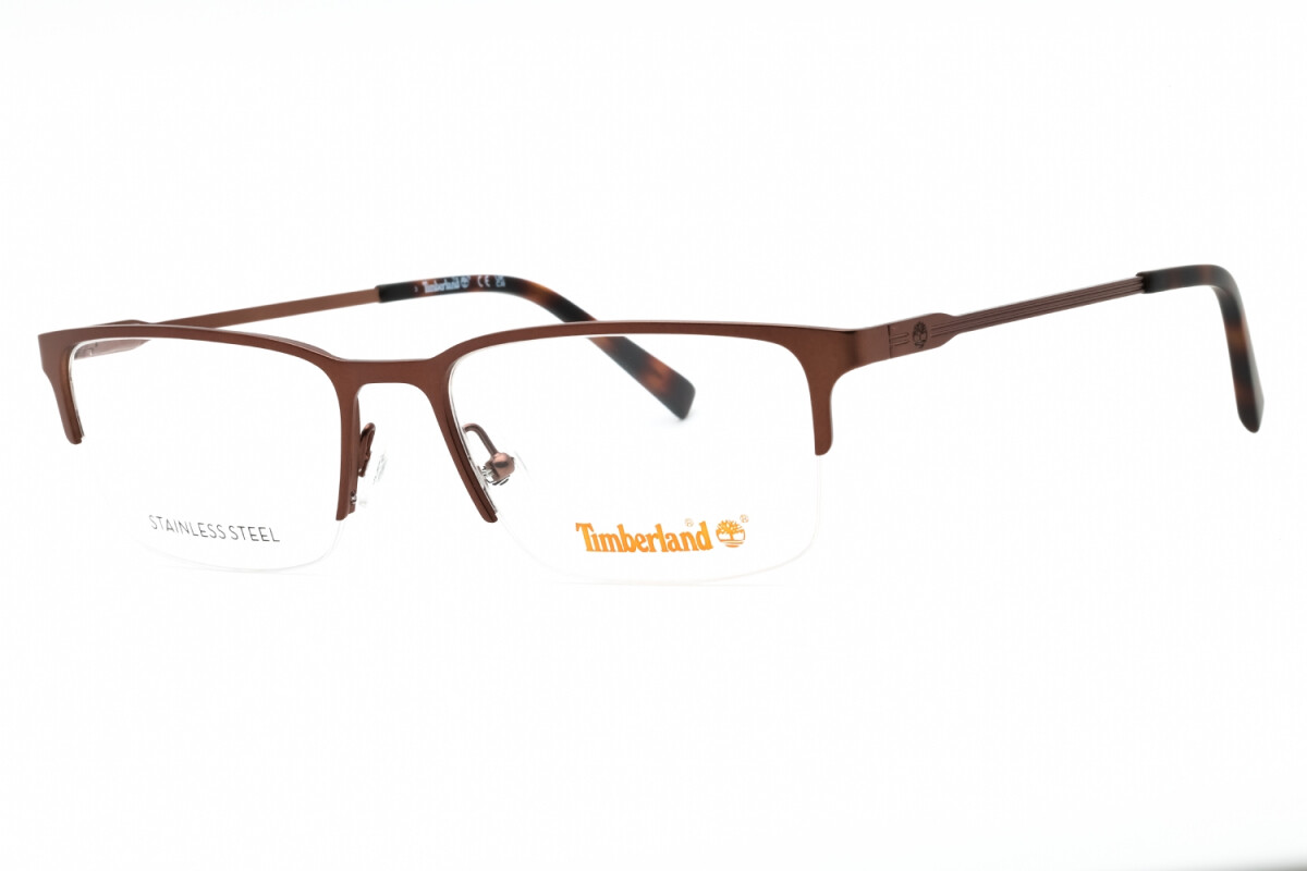 Timberland TB1799 Matte Dark Brown 55mm Authentic Eyeglasses New