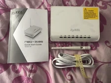 ZyXEL NBG-318S 200 Mbps Powerline HomePlug AV 802.11g Wireless Router