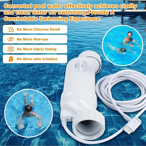 For Hayward-W3T-Cell-15-Replacement Salt Cell With 15-FT Cable - 40,000 Gallons - Picture 5 of 7