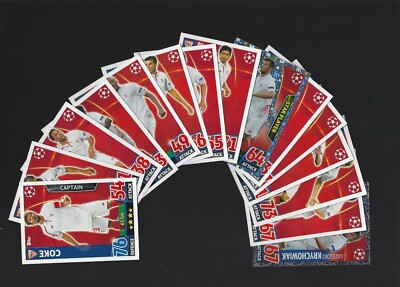 TOPPS MATCH ATTAX CHAMPIONS LEAGUE 2015/16 NORDIC EDITION - FC SEVILLE TO CHOOSE FROM