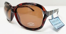 Oscar by Oscar de la Renta 1309P Brown Polarized Women Sunglasses Gift/1324/NEW