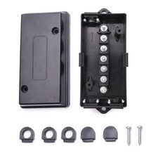 7 Way Electrical Trailer Junction Box, 7-Pole 7 Gang Trailer Wire Connection Box