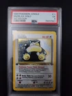 1999 POKEMON JUNGLE 1ST EDITION #11 SNORLAX-HOLO PSA 5