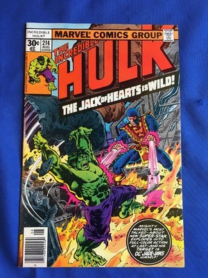 Incredible Hulk #214 FN/VFN (7.0) MARVEL ( Vol 1 1977) (C)