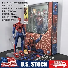 CT Toys No.143 SPIDER-MAN Ben Reilly Comic Ver. Action Figure Boxed Xmas Gift‌ 