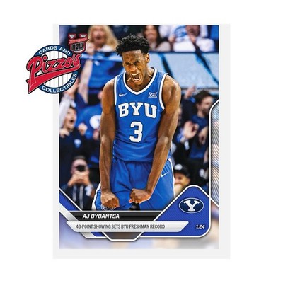AJ Dybantsa BYU Record 43 Pts 2025-26 Bowman U NOW Basketball Card Topps Bowman U Best 2025/26 未開封 dybantsa