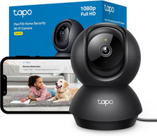 Tapo C201 Smart WiFi Indoor Camera 1080p HD, Night Vision, Pet Baby Monitor