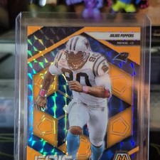 Panini 2025 Mosaic Julius Peppers #19 Carolina Panthers Epic Performers Prizm
