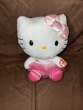 TY Sanrio Hello Kitty Ballerina Pink Tutu 10 In Plush Tags