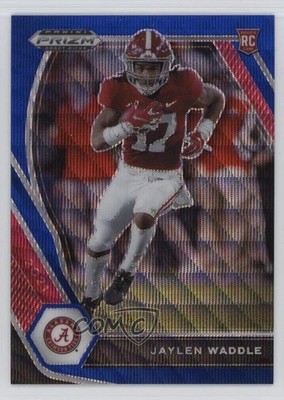 2021 Panini Prizm Draft Picks Blue Wave /249 Jaylen Waddle #103 Rookie RC 1q03