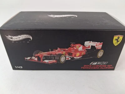 Hot Wheels Elite Ferrari F138 #3 Fernando Alonso GP Chine 2013 1/43 BCK13 G - Photo 1/4