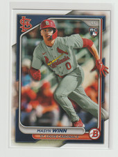 2024 Bowman Masyn Winn Rookie Card #2. rookie card picture