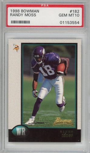 1998 Randy Moss #182