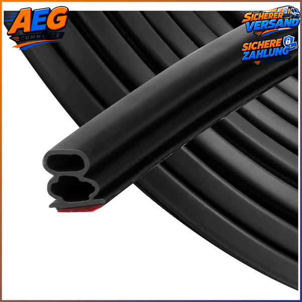Dichtungsband Selbstklebend 10Mm X 10Mm FüR TüRen Fenster 6M Schalldicht-image