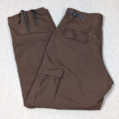 US Army Military Combat Trousers Medium Regular Cargo Pocket Brown USA Made