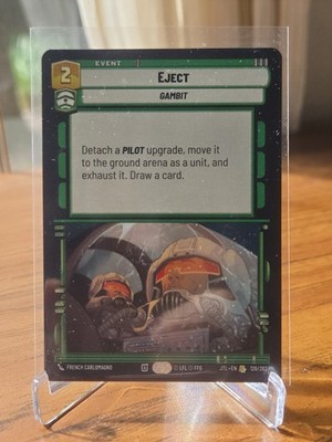 Star Wars Unlimited Eject x2 Play Set Jump to Lightspeed JTL SWU