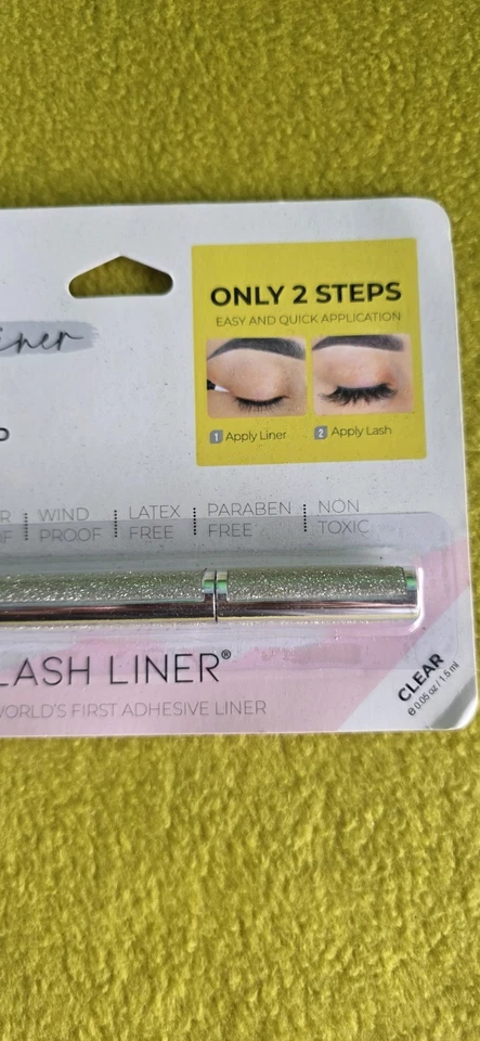 Forro adhesivo delineador de pestañas, transparente, lote de 115 piezas nuevo en paquete Foto 4 de 4