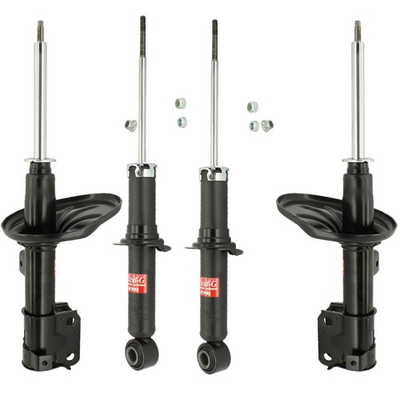 #ad KYB EXCEL G Set of 2 FRONT amp; 2 REAR Twin Tube Gas Struts for Mitsubishi GALANT $335.30