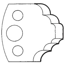 Scheppach Abweiser Paar 63207271 ID.-NR. 100 129 121 wie Leitz 026321