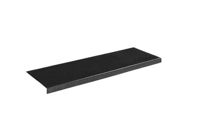 Easy Clean, Waterproof, Low Profile Non-Slip Indoor/Outdoor Rubber Stair Treads,