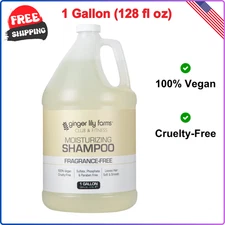 Ginger Lily Farms Club & Fitness Moisturizing Shampoo 128 fl oz, Vegan Formula