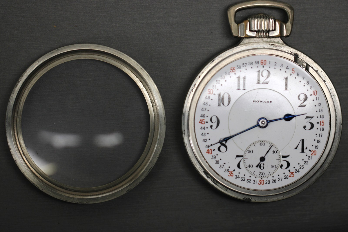 Montre De Poche E. Howard 1915 Série 0 Modèle 1907 - Taille 16, 23 Rubis, Qualité Chemin De Fer