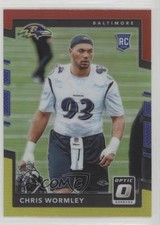 2017 Donruss Optic Rookies Red & Yellow Prizm Chris Wormley #143 g6p