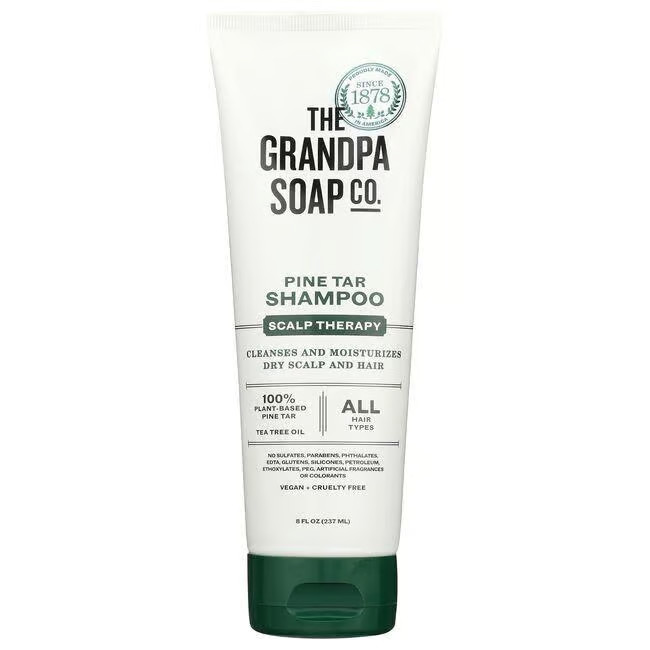 Шампунь Grandpa Soap Co. с сосновой смолой, 8 жидких унций жидкости