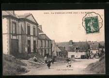 CPA La Vieille-Lyre, La Mairie 1912 