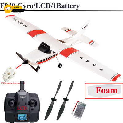 【C0】 2.4G F949 LCD Version RC Flugzeug Cessna 182 3D6G 3Ch Fixed Wing Plane Outd