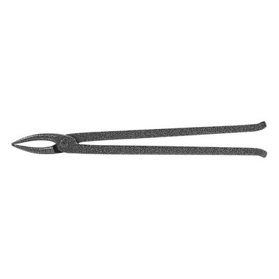 Blacksmith Scroll Tongs, 16'',Anvil Vise Forge Tongs,Curved Jaw, Steel,Forge T...