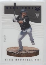 2021 Panini Chronicles Magnitude Blue 41/50 Nick Madrigal #7 0gh1