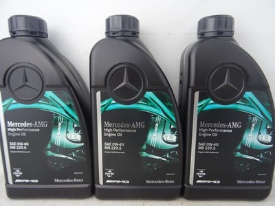 Mercedes Benz 229.5 0W-40 AMG Motoröl Original 0W40 Genuine Engine Oil 3x 1Liter