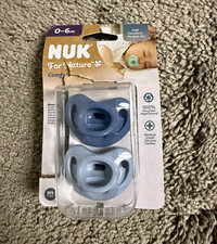NUK For Nature Comfy Pacifier 0-6 Months Blue...