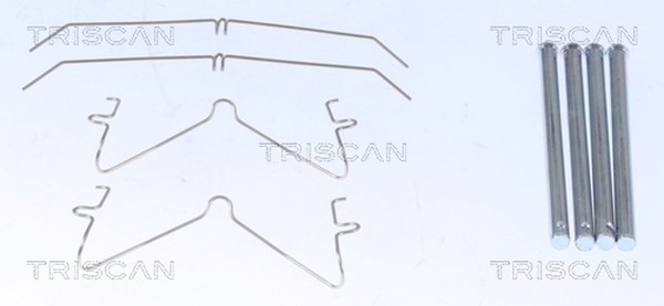 Triscan ZubehöRsatz Scheibenbremsbelag 8105 101671 FüR 200 Toyota Land Jeep MP-image