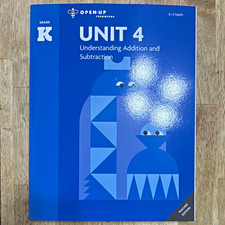 Open Up Resources K 5 Math Grade K Unit 4 Add...