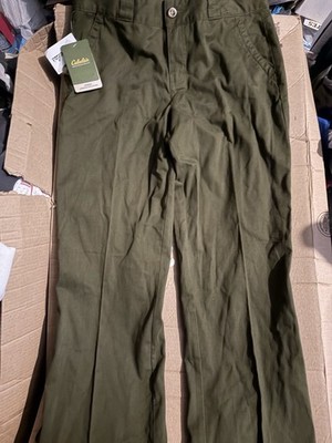 NEW-WITH-TAGS CABELA S AGED KHAKIS CHINO PANTS - LAUREL GREEN - WOMEN S SIZE 10