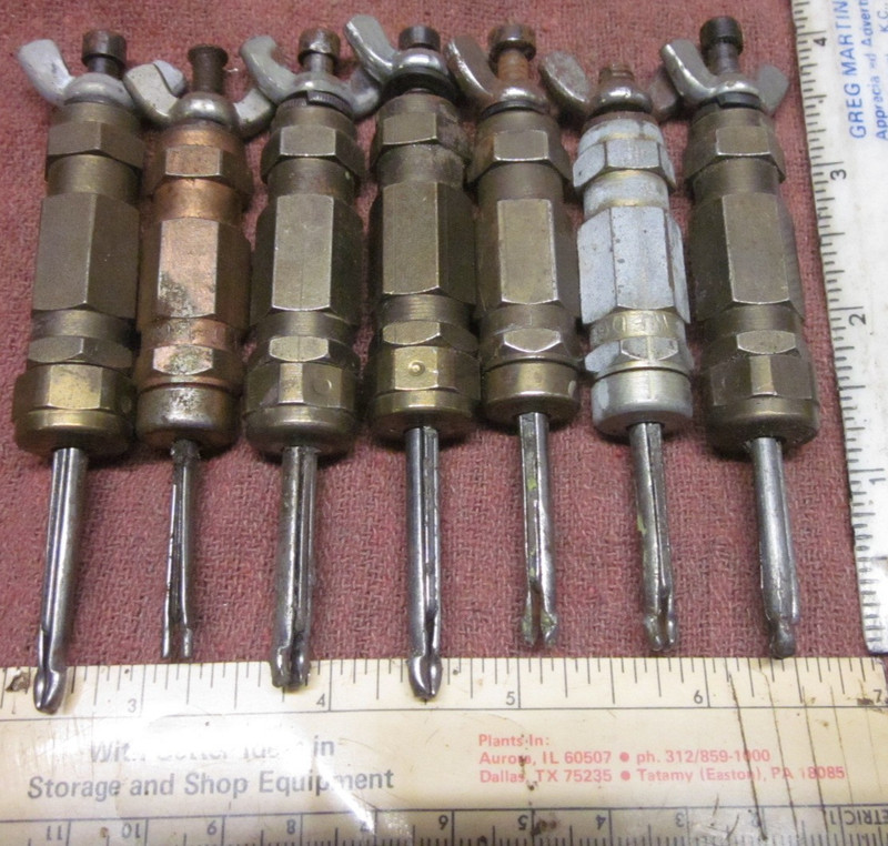 Cleco Wing-Nut Fasteners (Lot of 7)