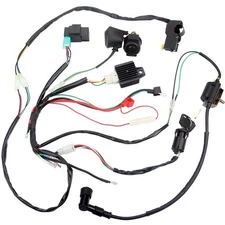 Electric Start Engine Harness Coil Solenoid Relay