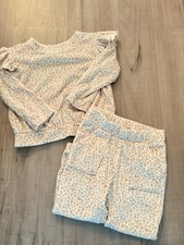Girls Cat Jack 2 Piece Velour Sweatsuit Toddler 2T Excellent Condition