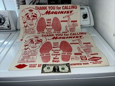 2-VINTAGE ~💋MAGIKIST💋~ Tapis en papier *Une institution de Chicago !* 👄👄👄👄 -