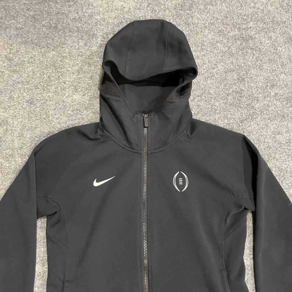 Sudadera con Capucha Nike Dri-FIT Showtime Baloncesto Fútbol Universitario Playoff Cremallera Completa Mujeres L Foto 4 de 4