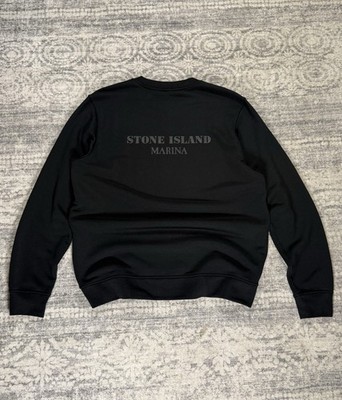 Stone Island Marina Authentic Garment Dyed Sweatshirt Size L Rare Crewneck