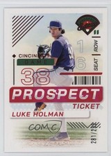 2024 Panini Prospect Edition Red 281/299 Luke Holman #30 16wc