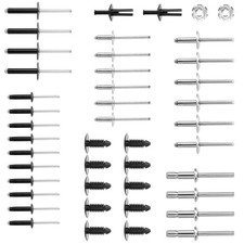 Golf Cart Ezgo Rivet Kit 44 Pcs Complete Body Metal Rivet Set for EZGO TXT Ga...