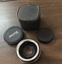Vivitar Automatic 2x Tele Converter Screw Mount with Cap  Case