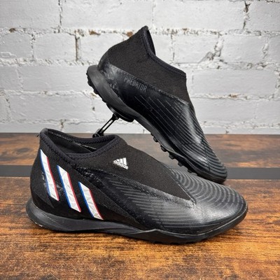 Adidas Herren Predator Edge.3 LL TF Turf Schwarz Fußballschuhe GX2631 UK 9 EU43,5