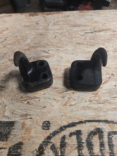 Jeep Wrangler TJ 97-06 OEM Factory Front Tow Hooks with Bolts FREE SHIP