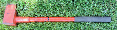 BRAVE Industries Monster Maul Wood Splitting Axe Heavy Duty Steel Cushion Handle